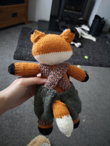 Dungarees for Mr Fox