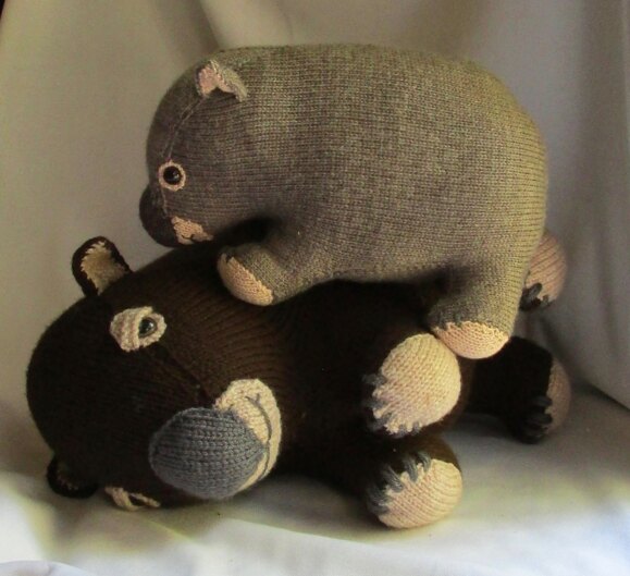 Toy wombat