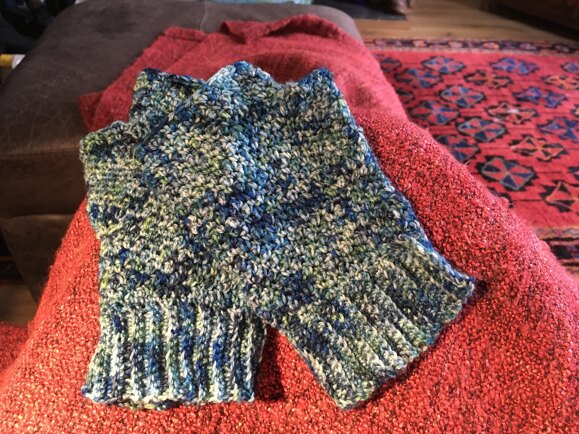 Griddle Stitch Mitts