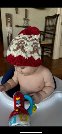 Gingerbread head baby