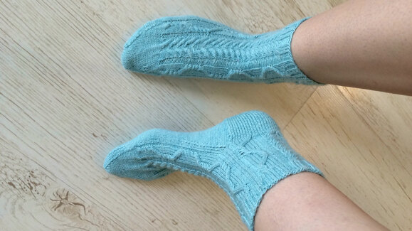 My first socks