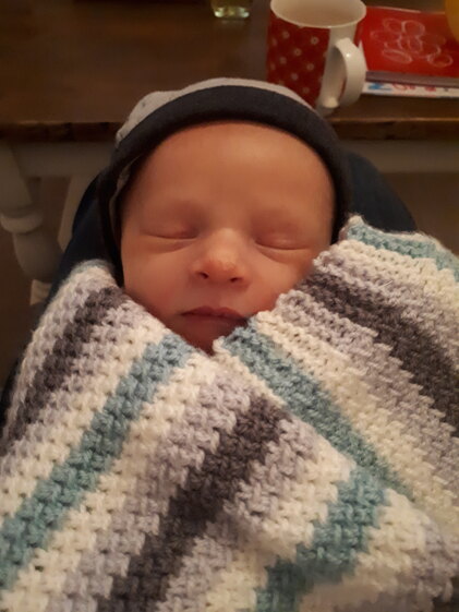Contemporary Baby Blanket