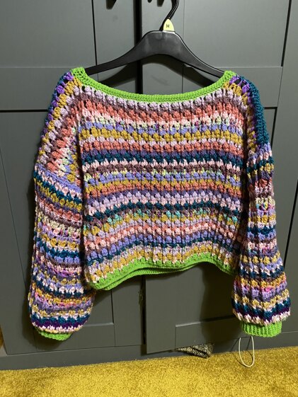 Cosy stripe jumper