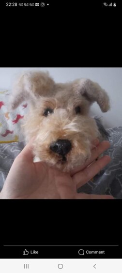 Crochet dog