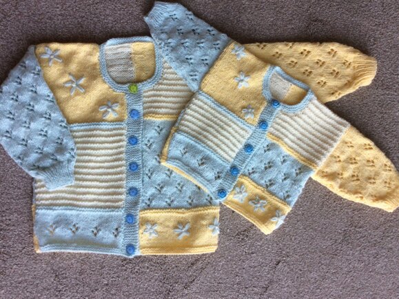 Cardigans in Sirdar Snuggly Double Knitting 3945