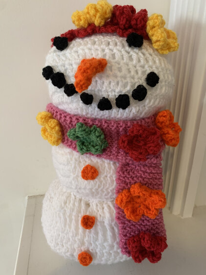 Crocheted Snowman