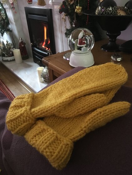 My chunky mittens