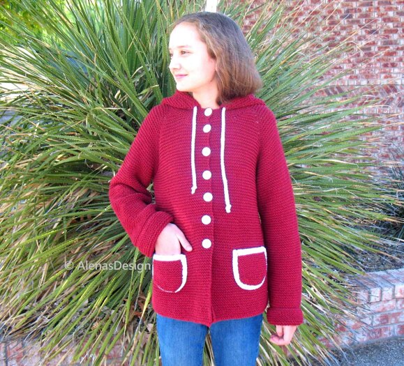 Burgundy Jacket