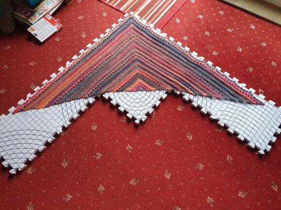 Secret Paths Shawl
