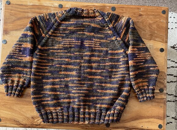 Chunky sweater for Raphael