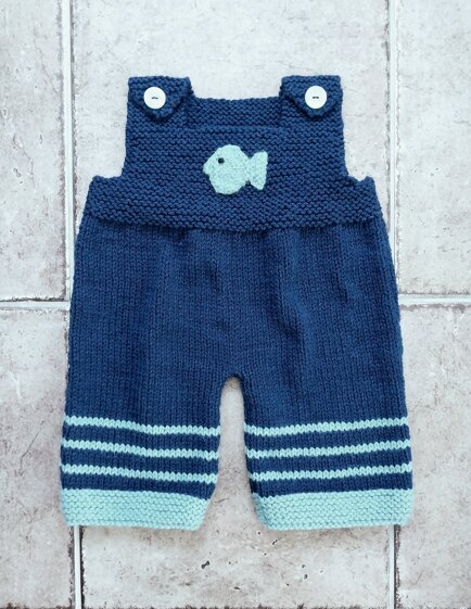 Baby's Shortie Dungarees