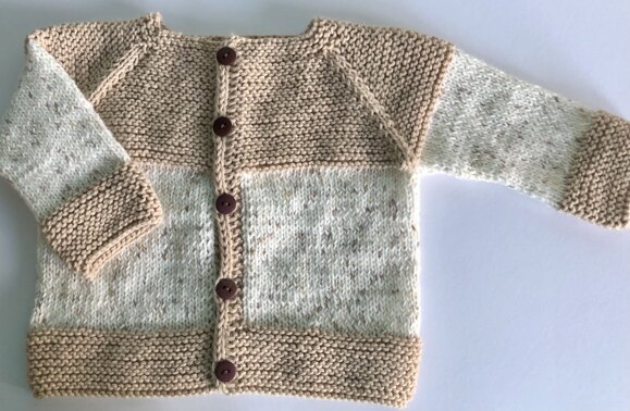 Top-down Baby Jacket