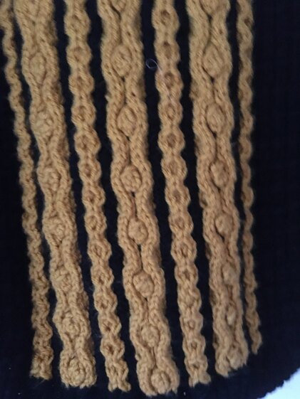 Aran cardigan