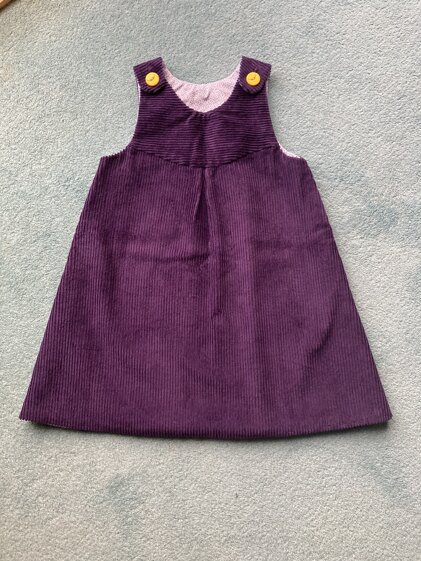 Girl's Pinafore Dress