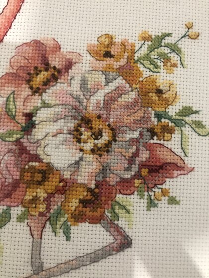 Floral Flamingo