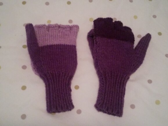 Flip-top mittens