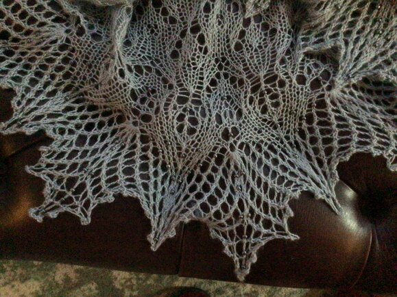 Last Dance shawl