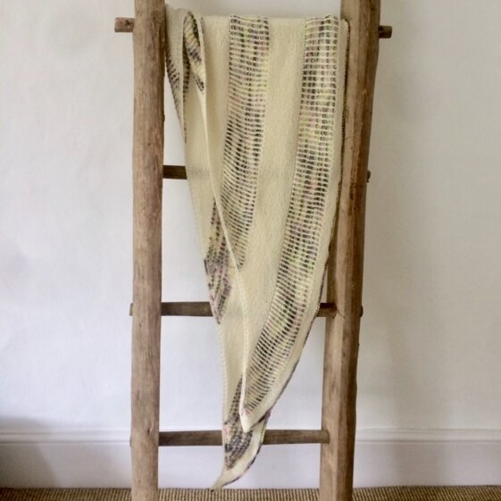 Brioche shawl