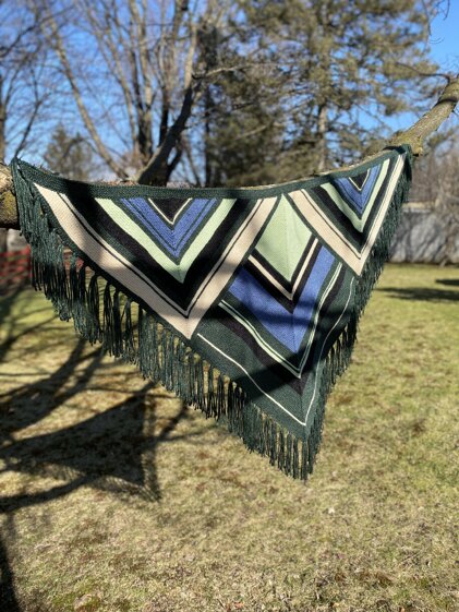 Mosaic Shawl Scarf
