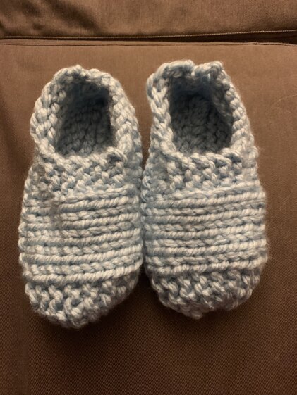 Easy Knit Slippers