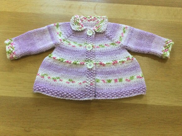 Purple Tiered Jacket
