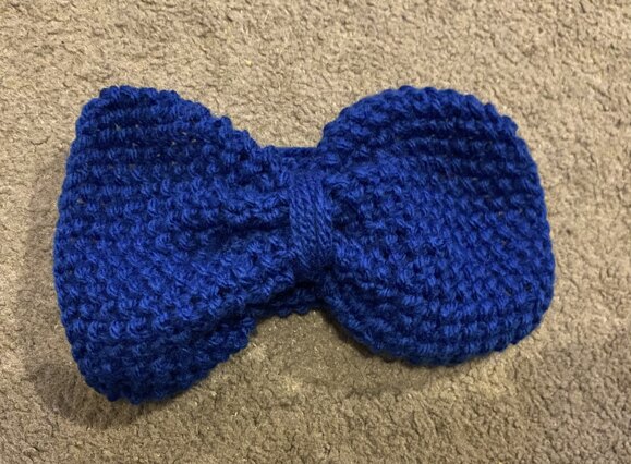 Dog collar bowtie