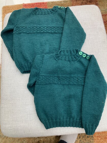 Sam’ s and Jack’s jumpers