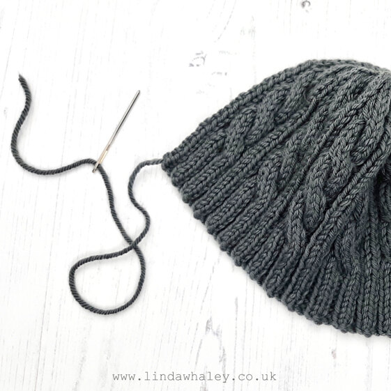 Oscar Bobble Hat in Valley Yarns Superwash