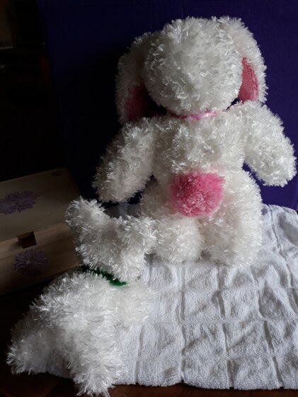 Easter cheer up bunny