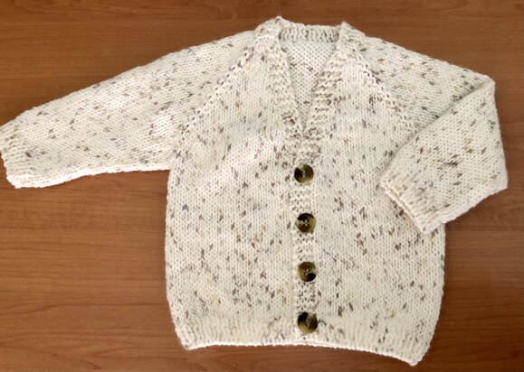 Oh Baby! Cardigan pattern by Roberta Rich