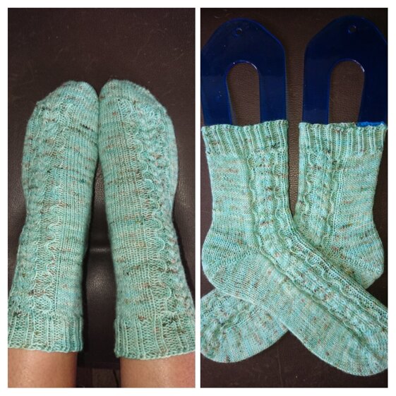 Easter Bunny socks