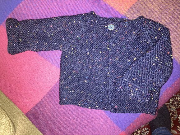 Another cardi for Rosie