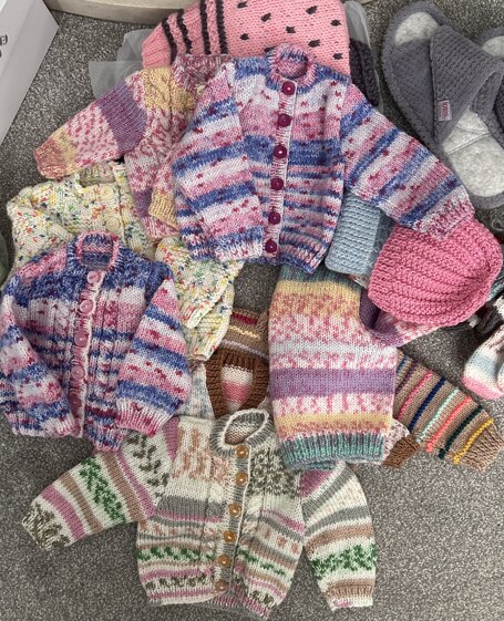 Keep warm charity knits