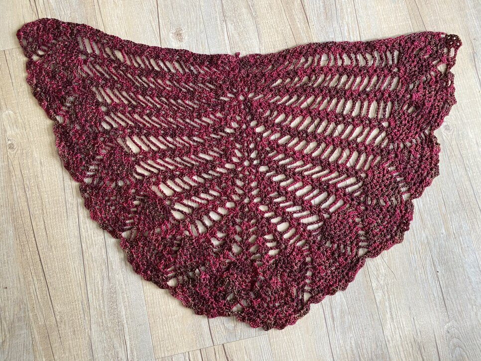 Pineapple Shawl