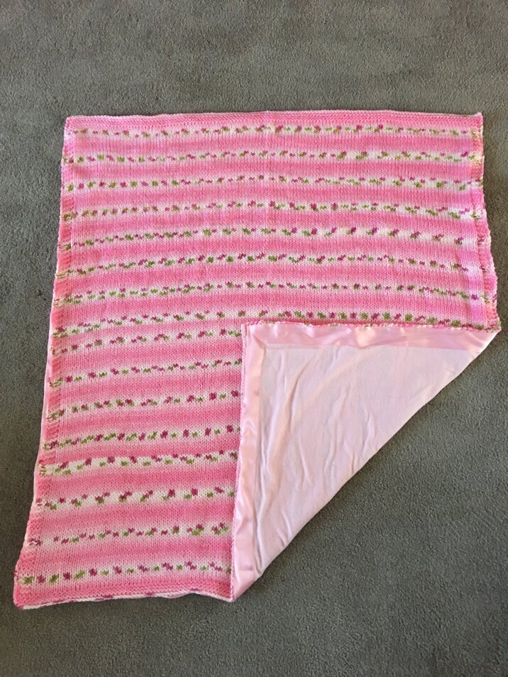 Blanket in Baby Blossom Chunky