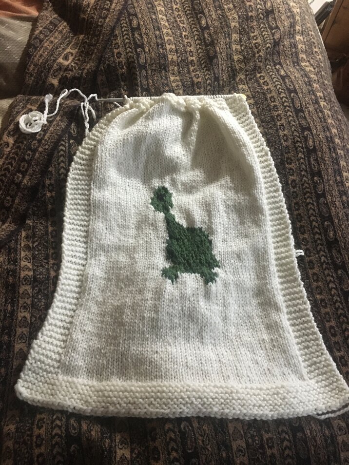 Dinosaur Baby Blanket