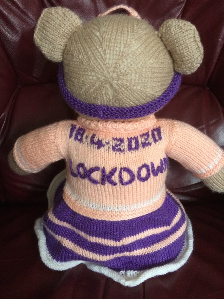 Birthday lockdown bear