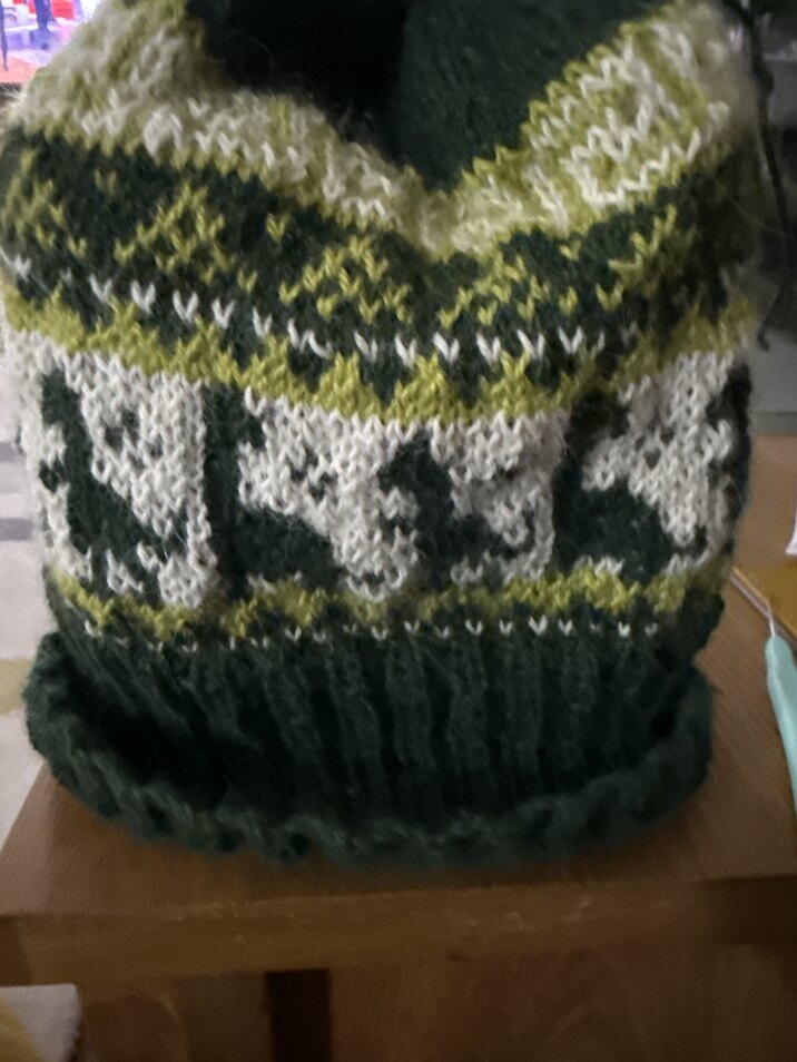 Dinosaur beanie