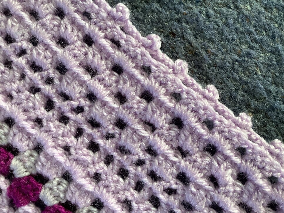 Granny Mesh Blanket