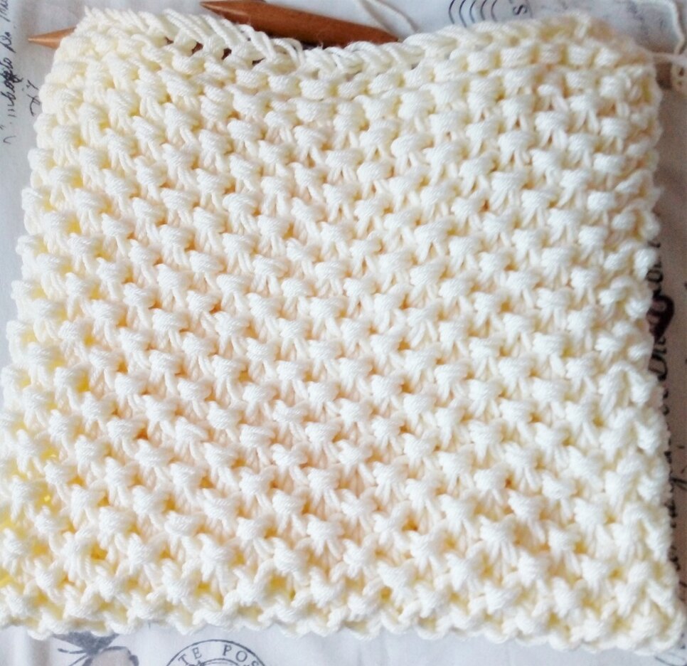 Snowdrops Baby Blanket