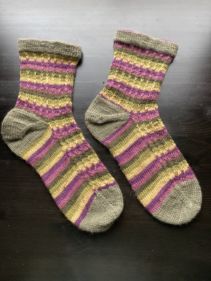 Twizzler Socks Toe Up