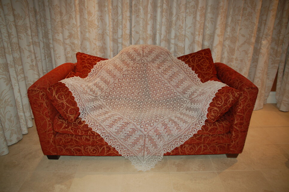 Sydney Opera House Heirloom Lace Shawl