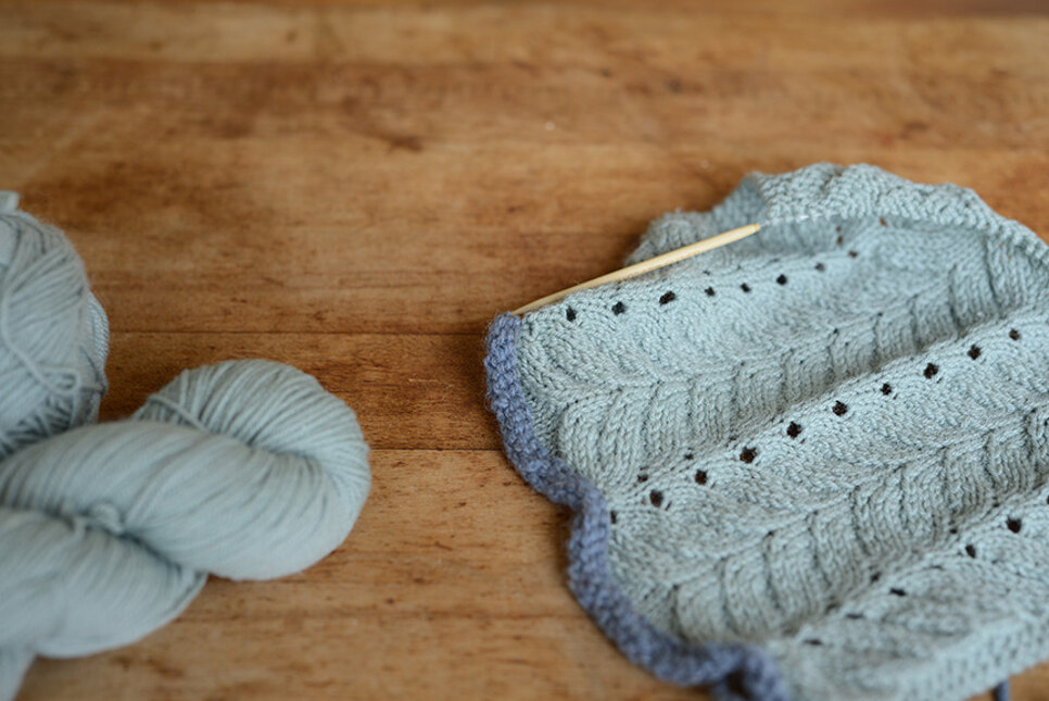 In progress cowl