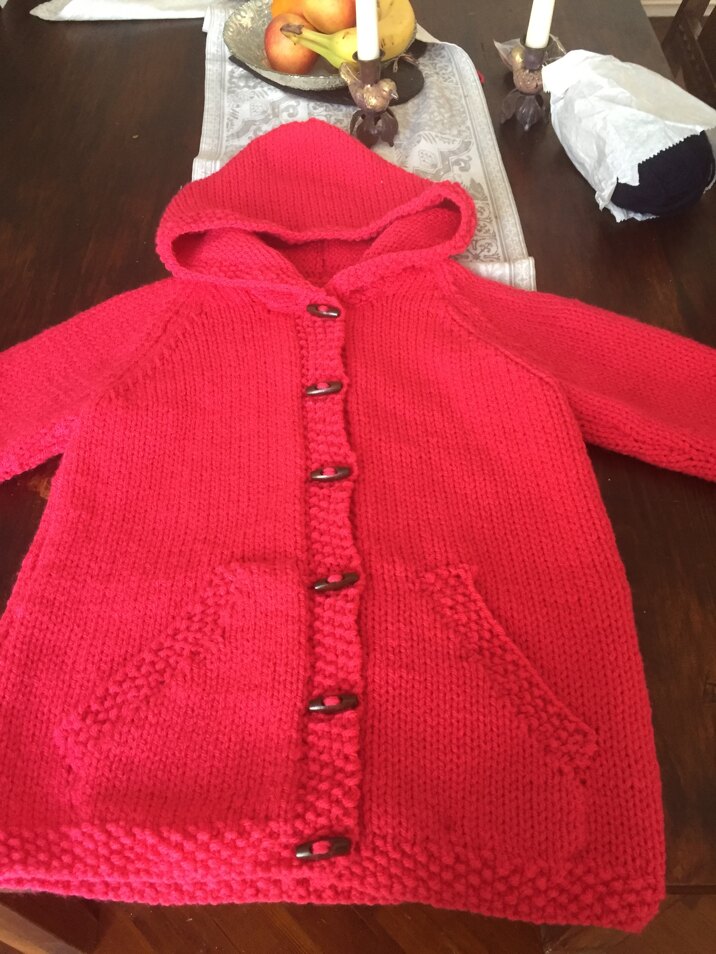 Hooded top and jacket in Robin