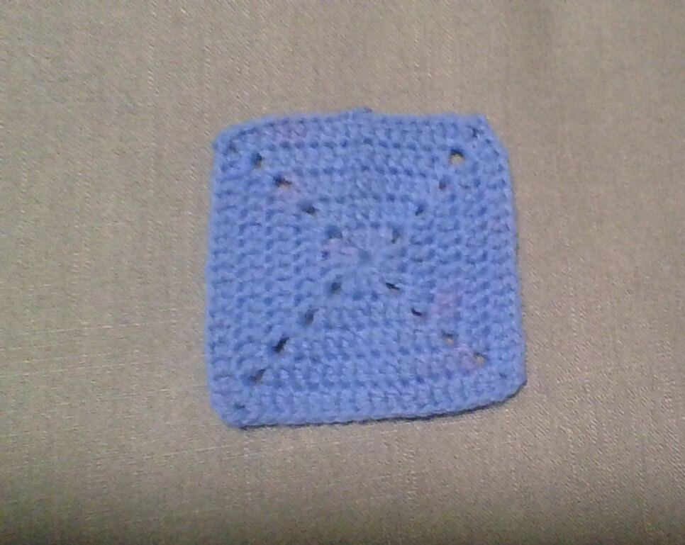 Blue Granny Square 💙