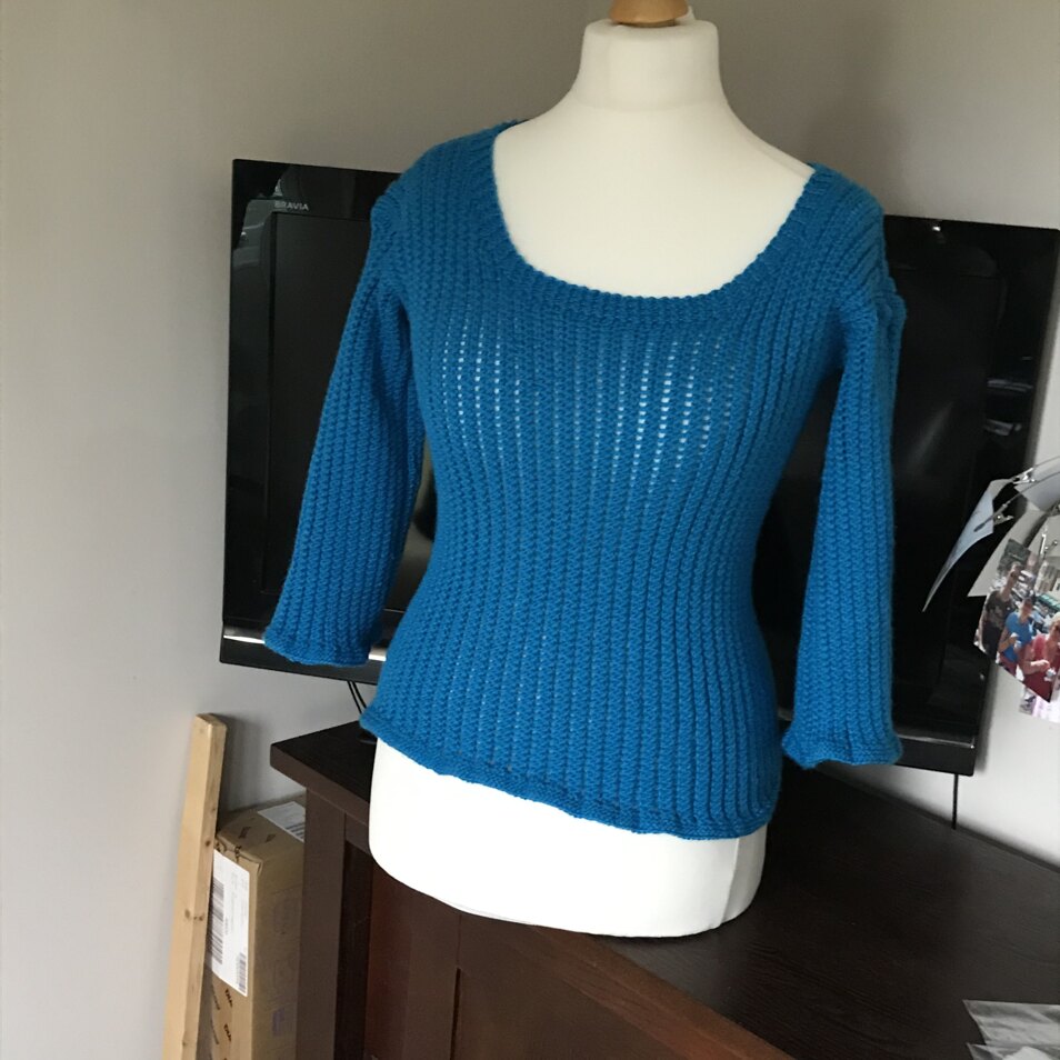 Coastal Cover Up in Paintbox Yarns Metallic DK - Downloadable PDF