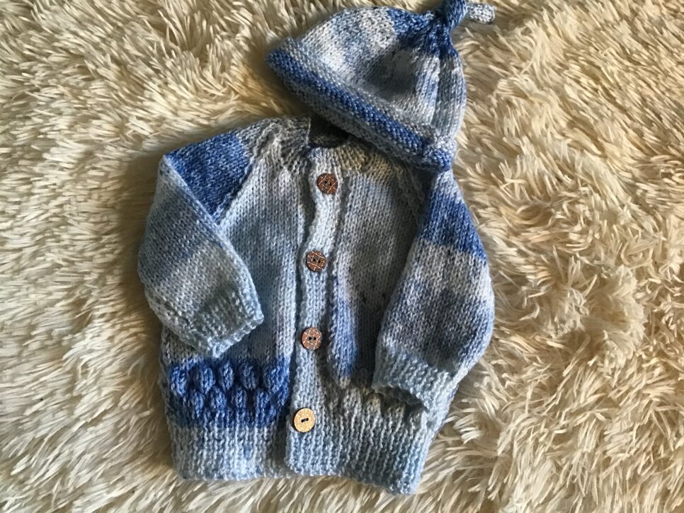 Baby Bubble cardigan