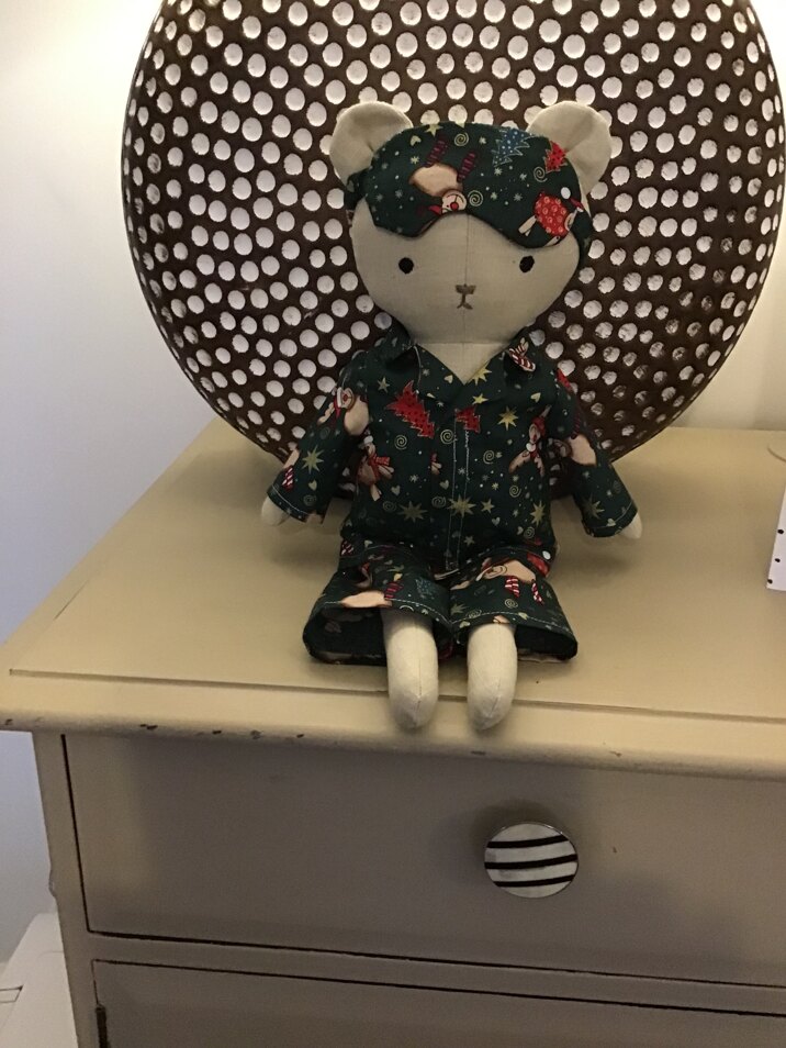 Bear in Christmas Pyjamas