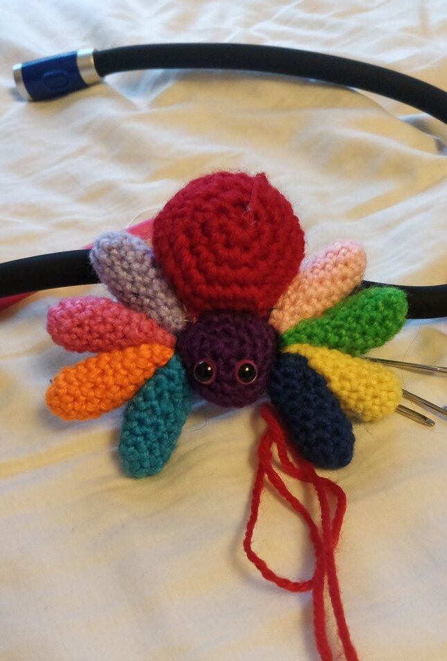 Rainbow spider project by Tania A