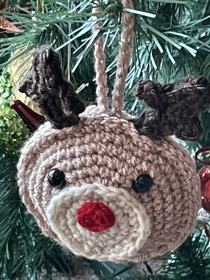 Reindeer tree decoration